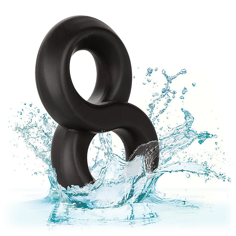 Alpha Ultra-Soft Crazy 8 Mens Cock Ring - Stretchy Cock Rings