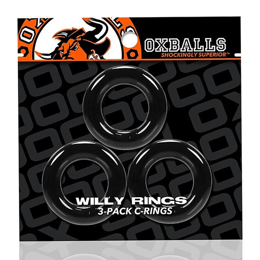 Oxballs Willy Rings 3 Pack - Stretchy Cock Rings