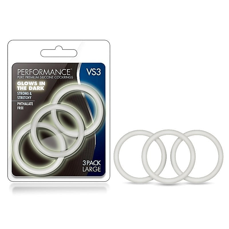 Performance VS3 Pure Silicone Cock Rings - Cock Rings