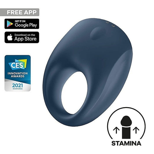 Satisfyer Strong One App Connected Penis Ring Vibrator - Cock Rings