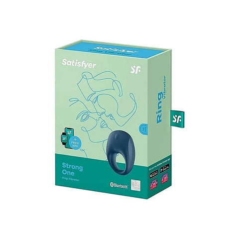 Strong One App Connected Penis Ring Vibrator By Satisfyer - Cock Rings