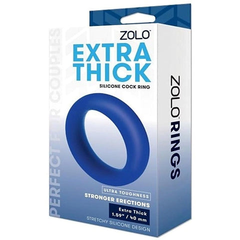 Zolo Extra Thick Silicone Cock Ring By Xgen Products - Ball and Cock Toys