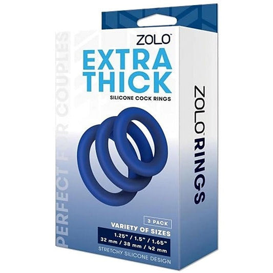 Zolo's Premium Pleasure-Enhancing Cock Ring Collection - Stretchy Cock Rings