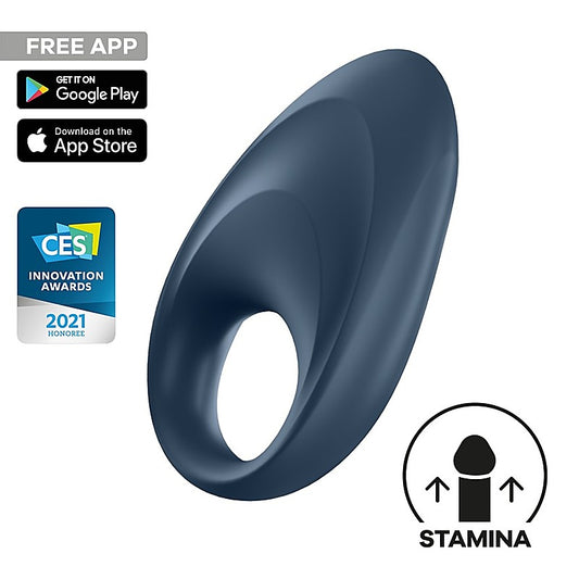 Satisfyer Mighty One App Controlled Vibrating Cock Ring - Cock Rings