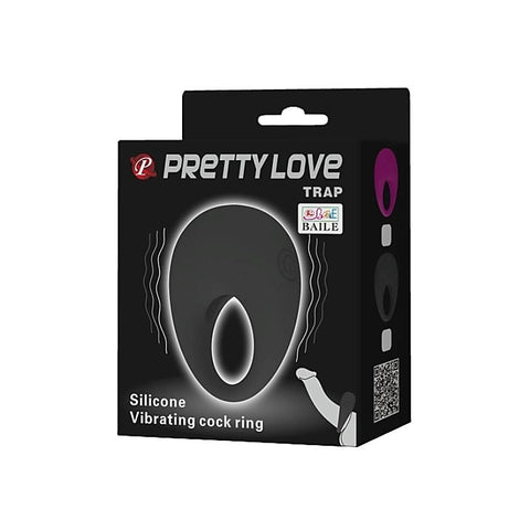 Pretty Love Trap Cock Ring by Baile - Vibrating Cock Rings
