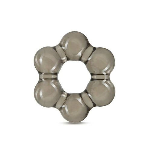 Stay Hard Thick Bead Cock Ring By Blush Novelties - Cock Rings