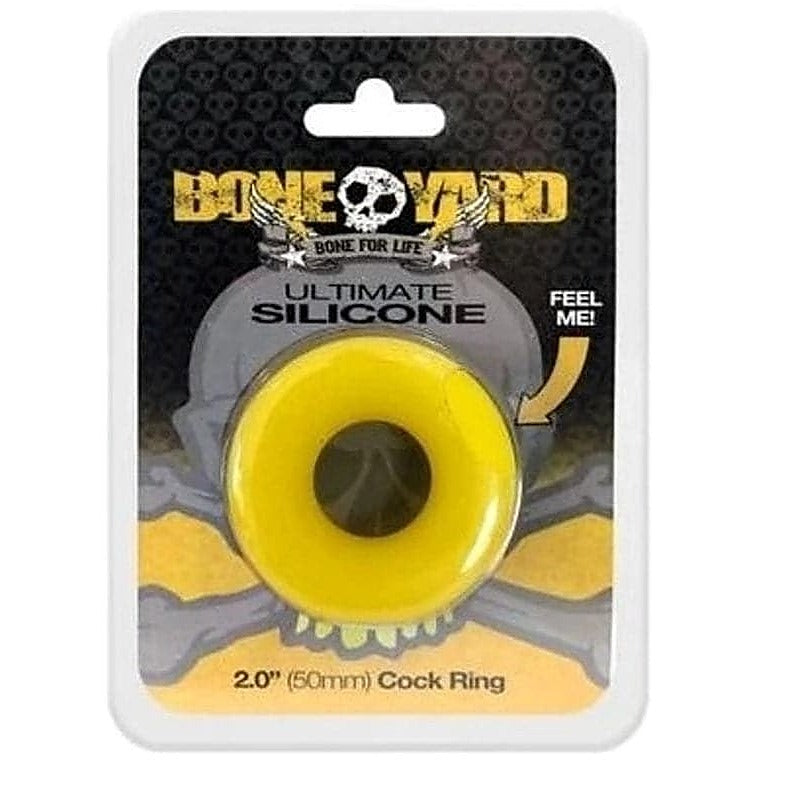 Boneyard Ultimate Silicone Cock Ring By C1R Releasing - Ball and Cock Toys