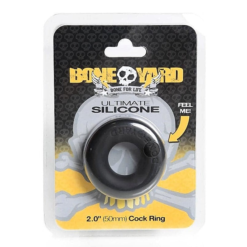 Boneyard Ultimate Silicone Cock Ring By C1R Releasing - Ball and Cock Toys