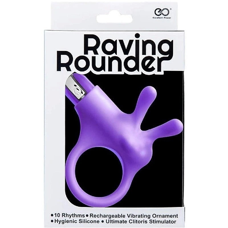 Raving Rounder Rechargeable Cock Ring By Nanma Corporation - Ball and Cock Toys