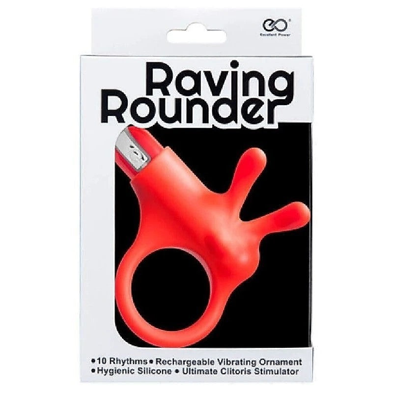 Raving Rounder Rechargeable Cock Ring By Nanma Corporation - Ball and Cock Toys