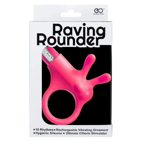 Raving Rounder Rechargeable Cock Ring By Nanma Corporation - Ball and Cock Toys