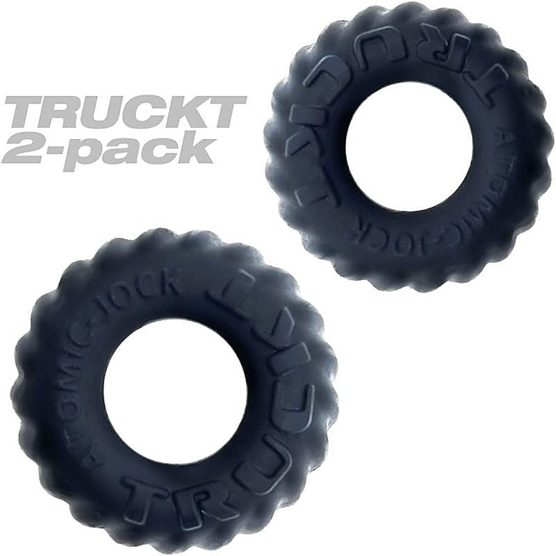Truckt 2 Piece Cockring Set by Oxballs - Stretchy Cock Rings
