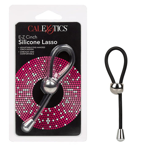 E-Z Cinch Silicone Lasso Cock Ring by California Exotics - Cock Rings