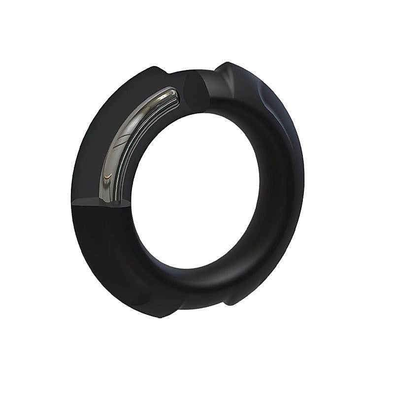 Optimale FlexiSteel Pleasure Cock Ring by Doc Johnson - Steel Cock Rings