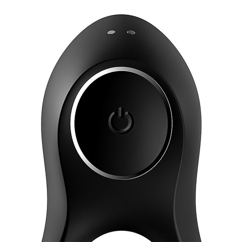 Legendary Duo Vibrating Silicone Cock Ring By Satisfyer - Ball and Cock Toys