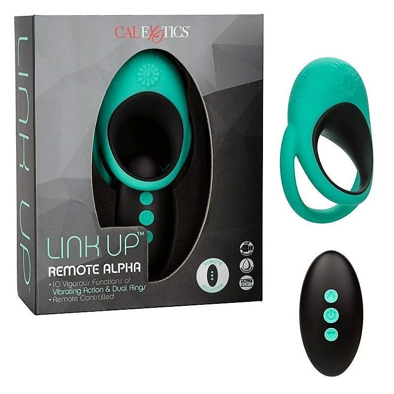 Link Up Remote Alpha Multi-Function Cock Ring - Vibrating Cock Rings