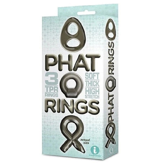 The 9'S Phat Rings Set - Cock Ring Sets
