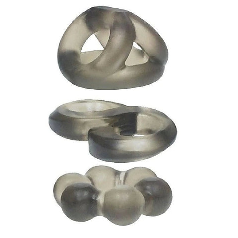 The 9's Phat Cock Rings Set by Icon Brands - Cock Ring Sets