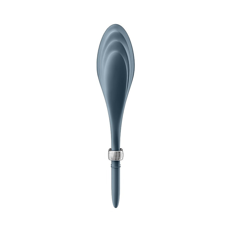 Duelist Silicone Vibrating Mens Cock Ring By Satisfyer - Ball and Cock Toys