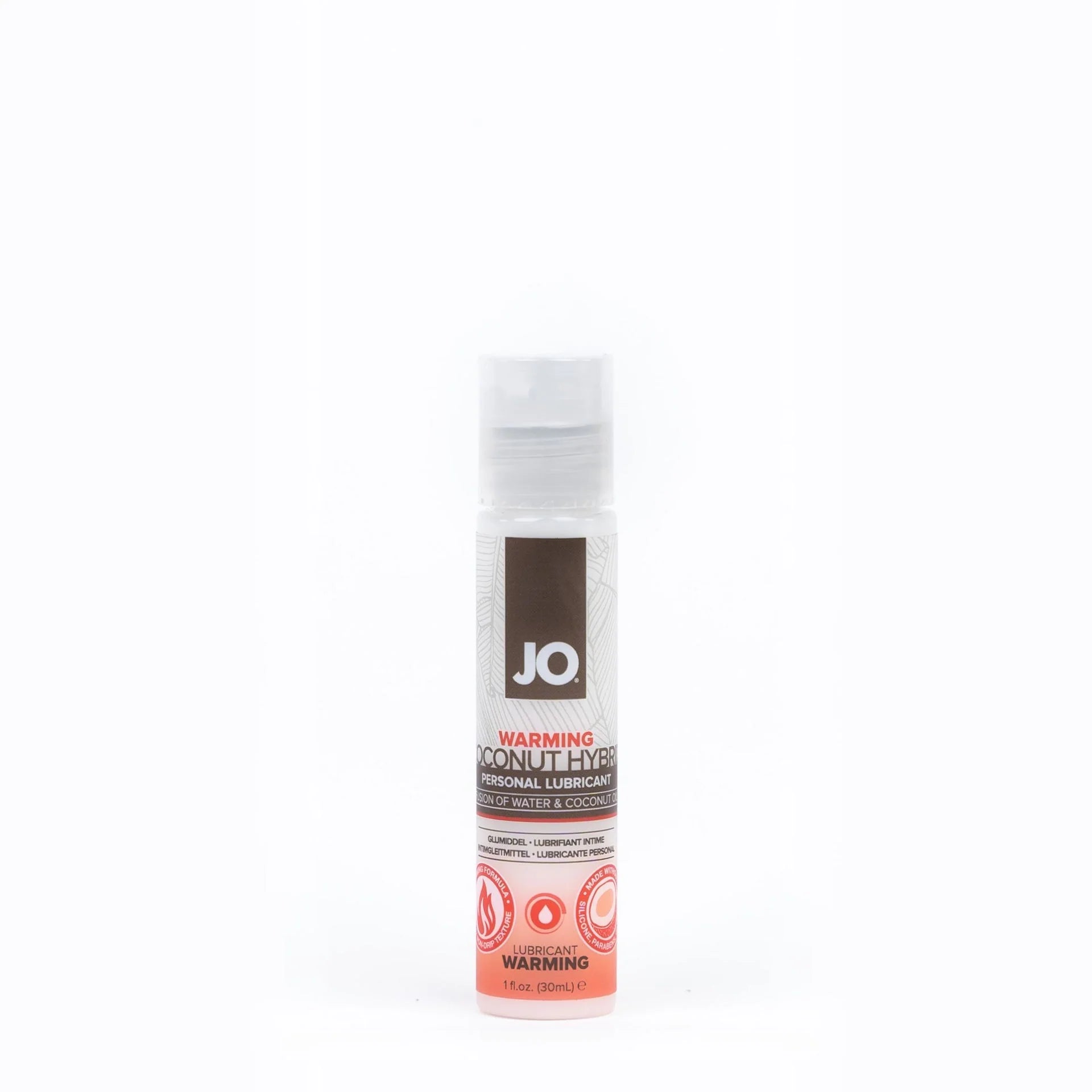 System JO Silicone Free Hybrid Warming Lubricant With Coconut 30ml - - Water Based Lubes