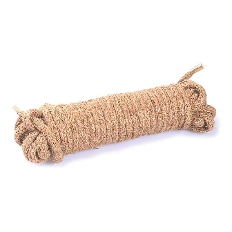Hessian BDSM Bondage Rope by Hell's Couture - Cuffs and Restraints
