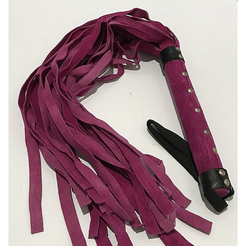 Soft Suede Bondage Flogger by Hell's Couture - Whips And Crops