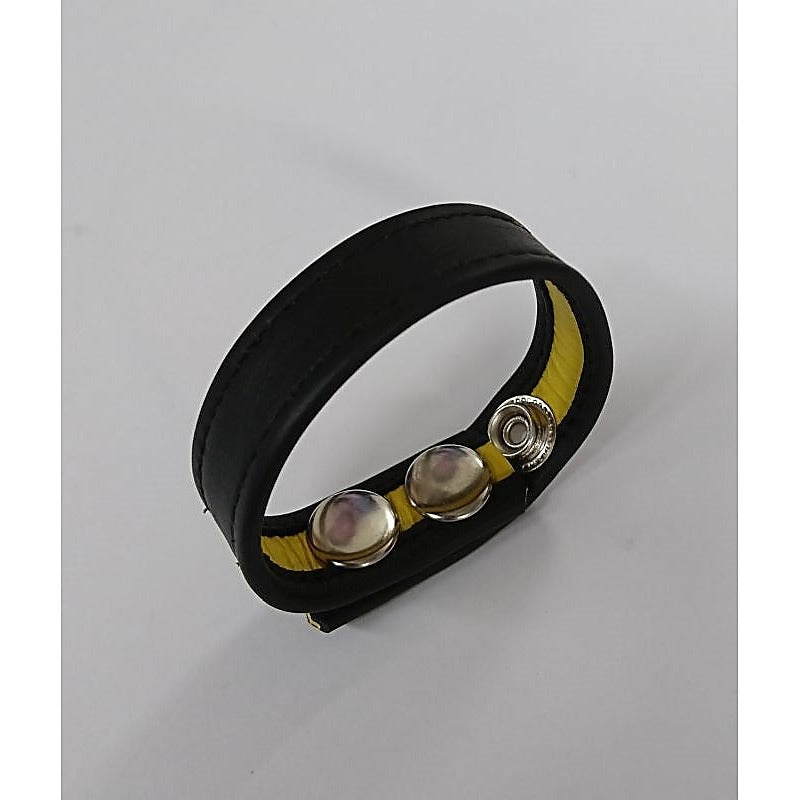 Adjustable Leather Cock Ring By Hell'S Couture - Cock Rings