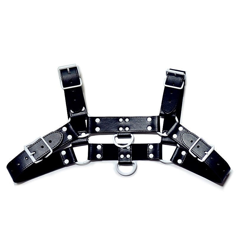 Premium Fetish H-Front Harness By Bdstyle - Cuffs and Restraints