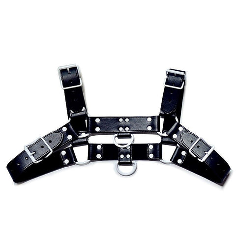 Premium Fetish H-Front Harness By Bdstyle - Cuffs and Restraints