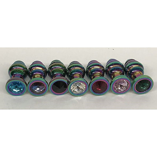 Rainbow Wild Passion Butt Plug Small
