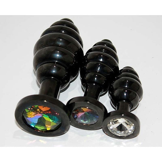 Wild Passion Black Anal Plug Medium