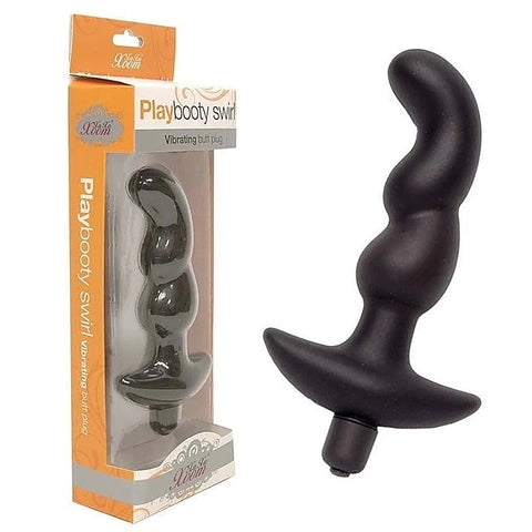 Play Booty Swirl Vibrating Butt Plug - Prostate Toys