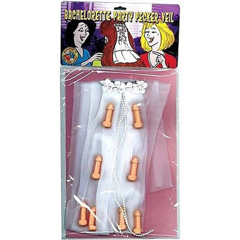 Bachelorette Pecker Veil Sexy Costume by Maxpassion - Fancy Dress Ups