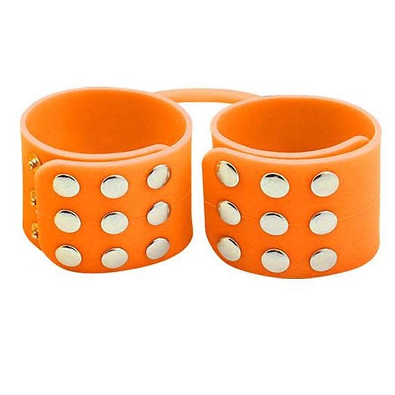 Fun Room - Adjustable Silicone Handcuffs for Light Bondage - Cuffs and Restraints