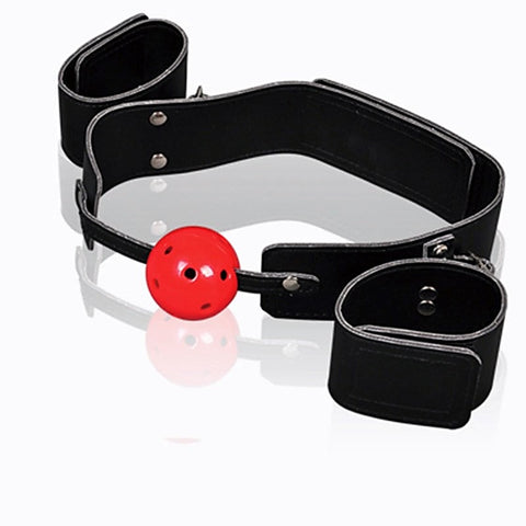 Professional Breathable Ball Gag By Roomfun - Cuffs and Restraints
