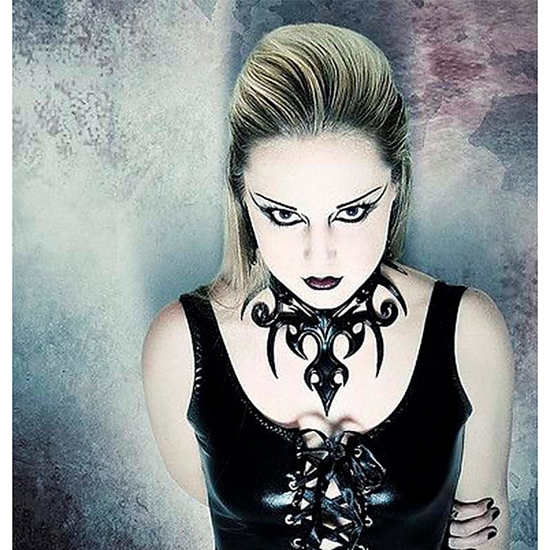 Adjustable Studded Silicone Collar By Roomfun - Fancy Dress Ups