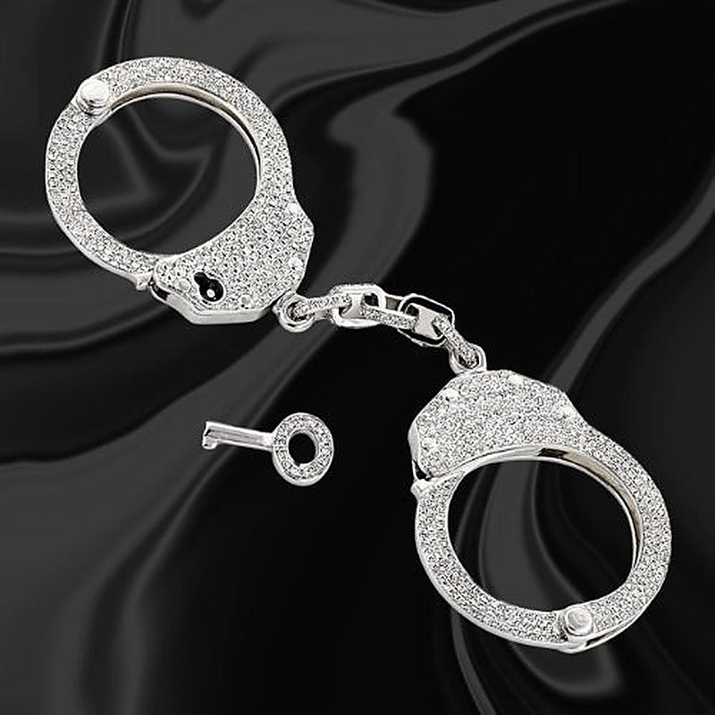 Diamante Restraints by Hell's Couture - G-Spot Vibrators