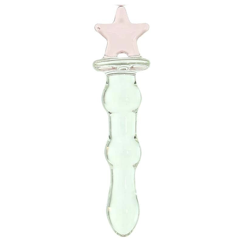 Crystal Superstar Glass Dildo - Glass Sex Toys