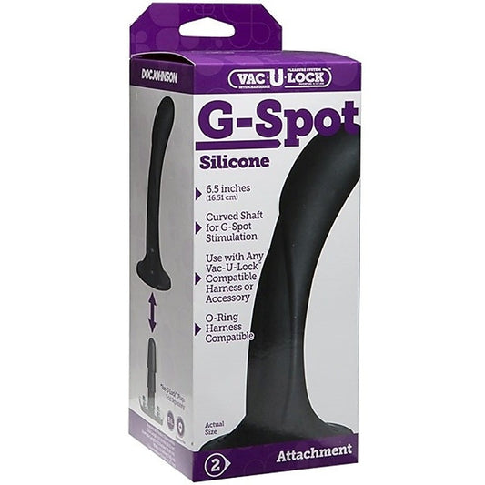 Vac-U-Lock G-Spot Silicone Attachment By Doc Johnson - Realistic Dildos