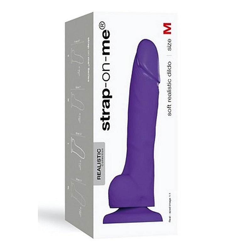 Soft Realistic Dildo Medium By Strap-On-Me - Strap On Sextoys