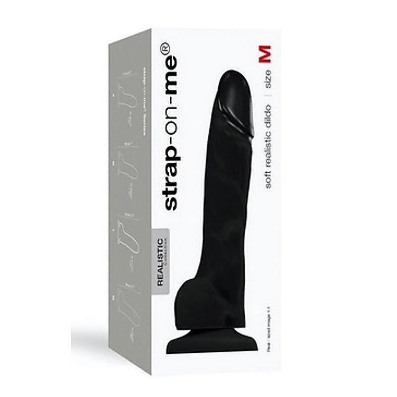 Soft Realistic Dildo Medium By Strap-On-Me - Strap On Sextoys
