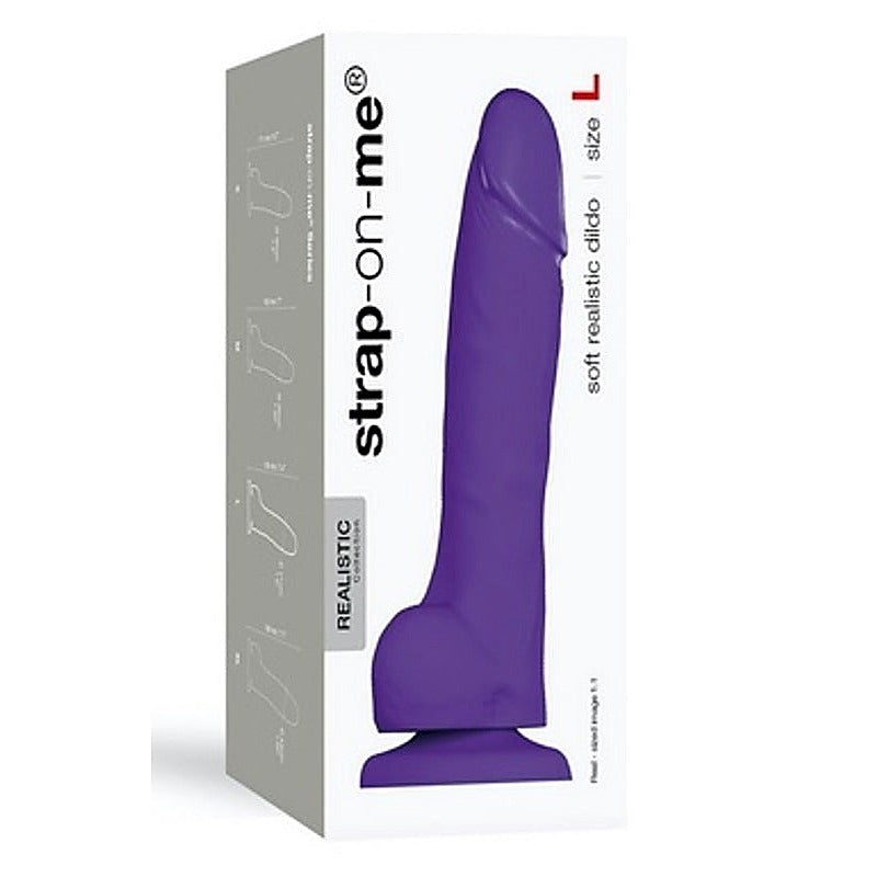 Soft Realistic Dildo Large By Strap-On-Me - Moulding Kits