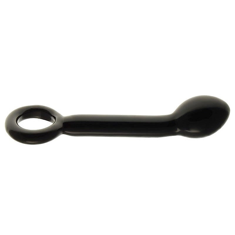 Blown Glass G-Spot Dildo with Loop - Bullet Vibrators