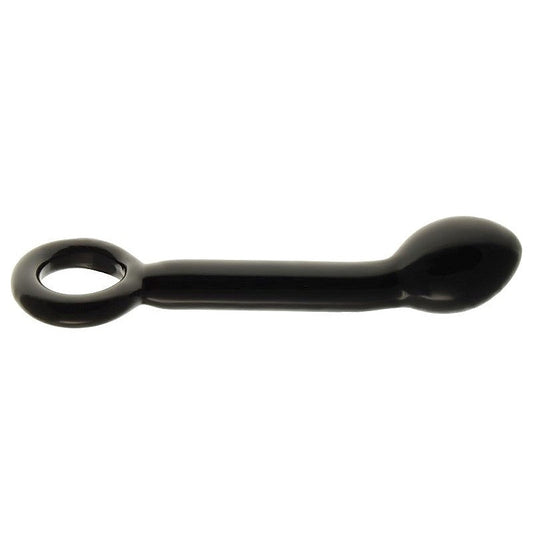 Blown Glass G-Spot Dildo with Loop - Bullet Vibrators