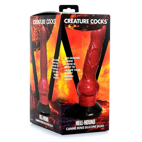 Premium Hell-Hound Dildo By Creature Cocks - Non-Realistic Dildos