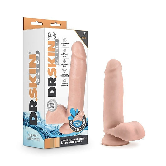 Dr. Skin Glide Self Lubricating Dong Flesh