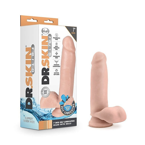 Dr. Skin Glide Self Lubricating Dong Flesh - Realistic Dildos