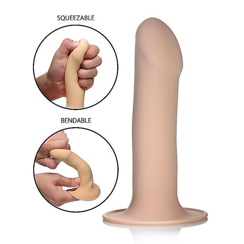 Squeeze-It Squeezable Phallic Dildo By Xr Brands - Realistic Dildos