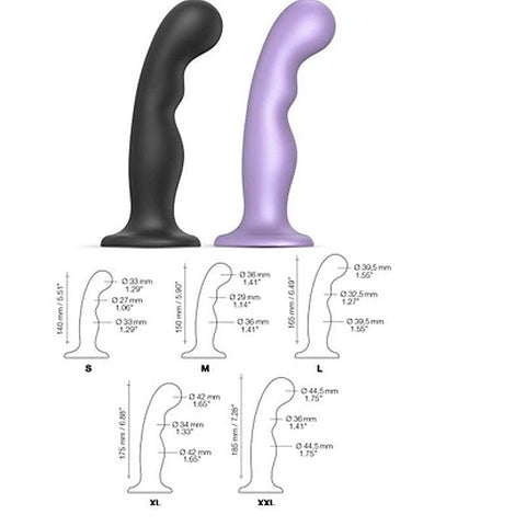 Dildo Plug P&G Lilac - L by Strap On Me - Anal Dildos