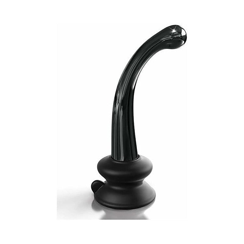 Icicles No. 87 Glass Suction Cup G Spot Wand By Pipedream - Glass Sex Toys